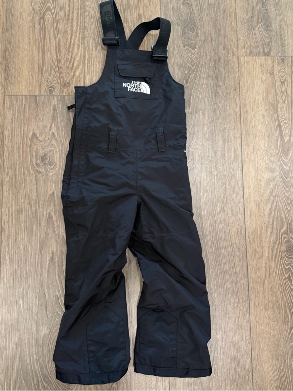 The North Face Kids Black Snow Bib Overalls XS EZ Grow